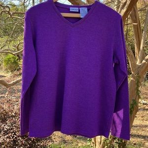Cabin Creek long sleeve V neck tee shirt